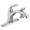 [4285001.002] Portsmouth® Single-Handle Kitchen Faucet 2.2 gpm/8.3 L/min With Side Spray - Polished Chrome