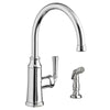 [4285051.002] Portsmouth® Single-Handle Kitchen Faucet 2.2 gpm/8.3 L/min With Side Spray - Polished Chrome