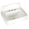 [4869008.020] Regalyn® Cast Iron Wall-Hung Sink With 8-Inch Widespread - White
