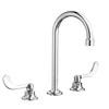 [6530173.002] Monterrey 8 Inch Widespread Gooseneck Faucet with 3rd water Inlet, 1.5 gpm - Polished Chrome