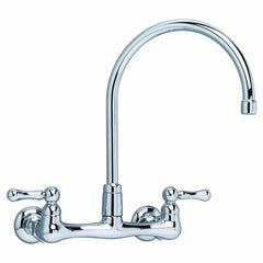 Heritage® Wall Mount Faucet With Gooseneck Spout and Lever Handles // CHROME // 35269_P_7293152002_CDNwebp.webp