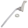[7381198-200.0200A] Left Hand Trip Lever With Reduced Wedged Tip - White