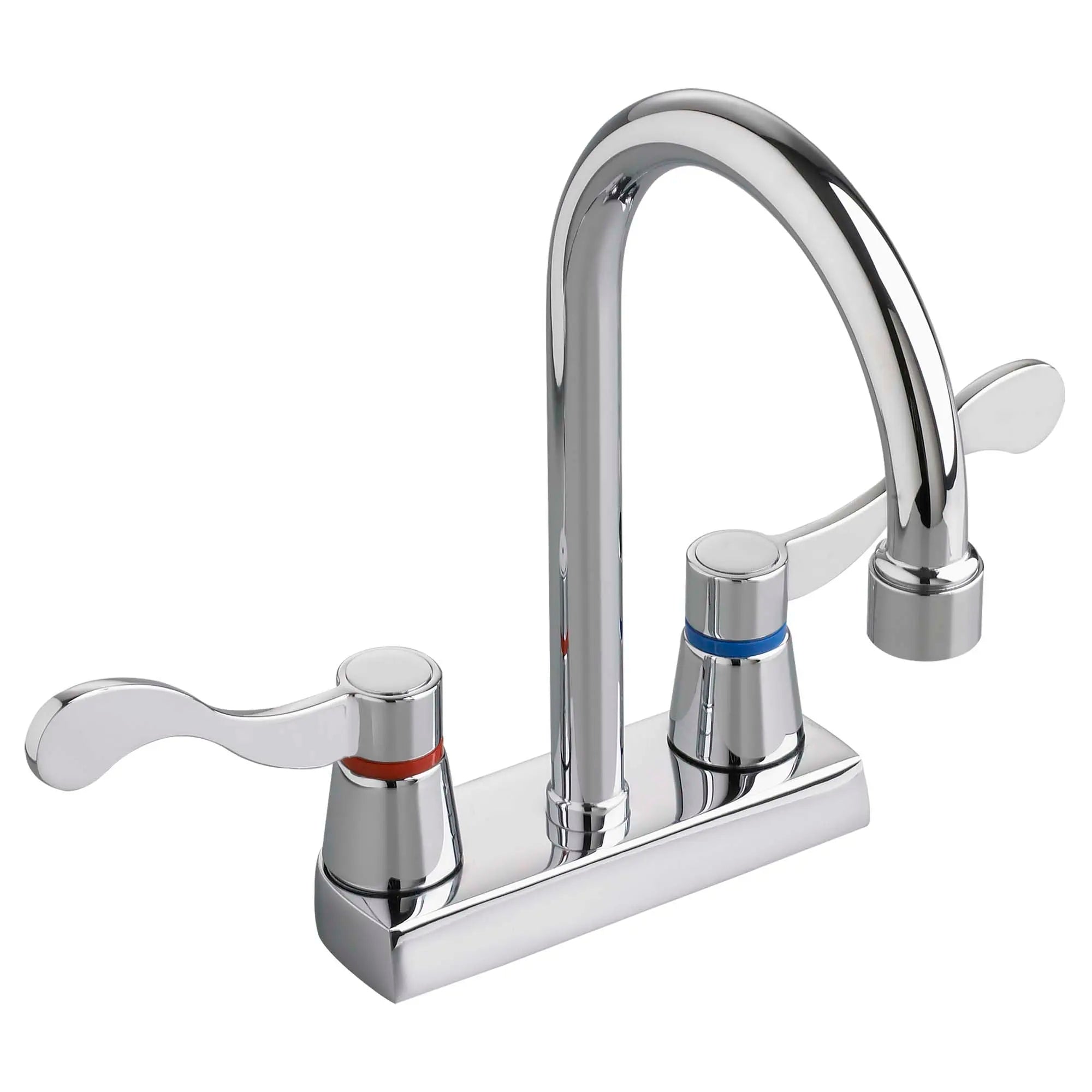 Heritage 4 Inch Centerset Gooseneck Faucet, Wrist Blade Handles, 1.5 gpm // POLISHED CHROME // 35781_P_7400172H002_0_CDNwebp.webp