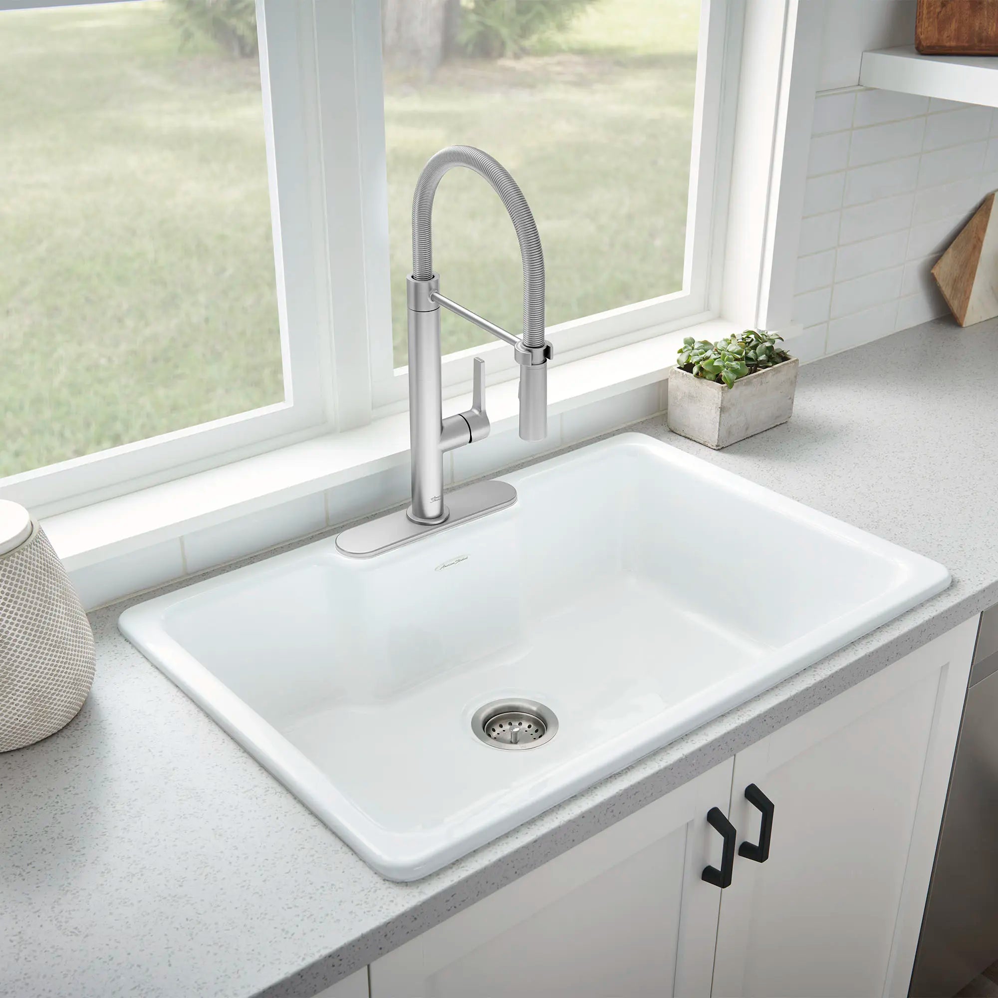 Grayson Semi-Professional Single-Handle Kitchen Faucet // STAINLESS STEEL // 37479_B-7612350075_77SB33223308_0_CDNwebp.webp