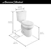 [3380BA216ST.020] Cadet 3 1.6 GPF/6.0 LPF 1.0 GPF/3.8 LPF Dual Flush Chair Height Round-Front Toilet with Slow-Close Seat - White