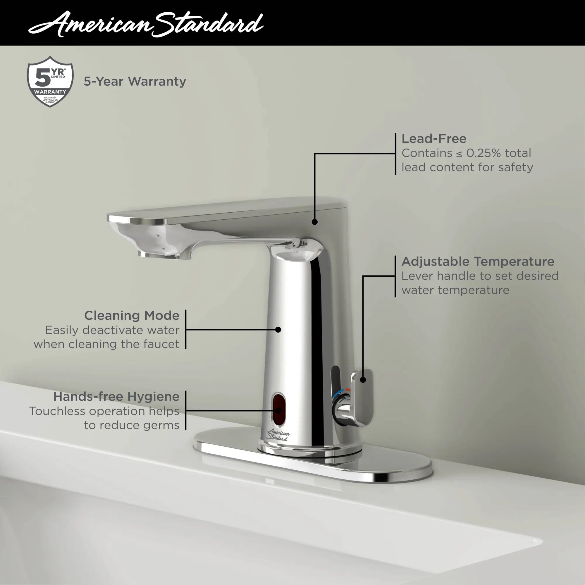 Clean IR Touchless Bathroom Faucet With Battery // POLISHED CHROME // 42763_AS_Clean_IR_Retail_7020255_Infographics_1_0_CDNwebp.webp