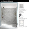 [2968SWT60.366] Ovation 60 x 30-Inch Shower Wall Set - Silver Celestial