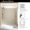 [2968SWT60.366] Ovation 60 x 30-Inch Shower Wall Set - Silver Celestial