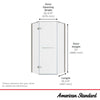 [AM00847400.295] Ovation Curve 38 Neo Door - Brushed Nickel