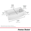 [2576112S.011] Ovation Curve 5x30-inch Integral Apron Bathtub with Right-hand Outlet with Deep Soak Drain - N/A