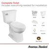 [727AA121.020] Astute VorMax Two-Piece 1.28 gpf/4.8 Lpf Chair Height Elongated Toilet less Seat - White