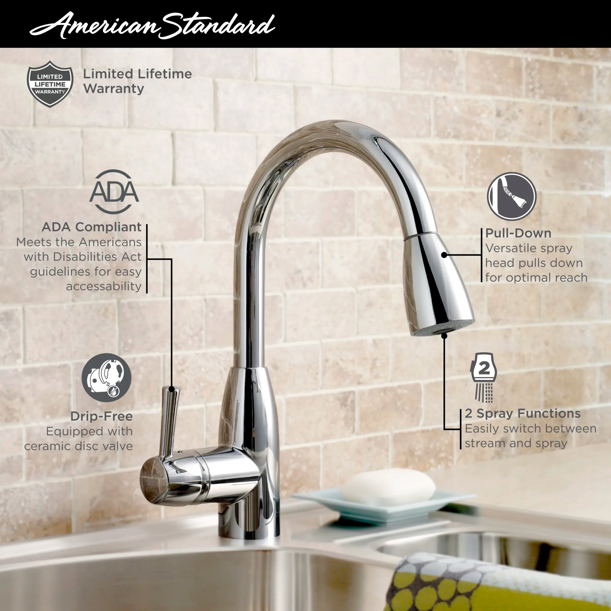 Fairbury 1-Handle Pull Down High- Kitchen Faucet // POLISHED CHROME // 43167_AS_Fairbury_Kitchen_Faucet__4005F_Info_F1_0_CDNwebp.webp