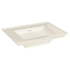[0297001.222] Town Square® S Center Hole Only Pedestal Sink Top - White