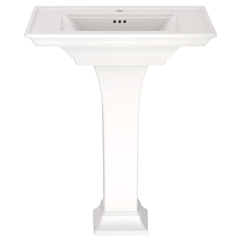Town Square® S Center Hole Only Pedestal Sink Top and Leg Combination
