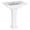 [0297400.020] Town Square® S 4-Inch Centerset Pedestal Sink Top and Leg Combination - White