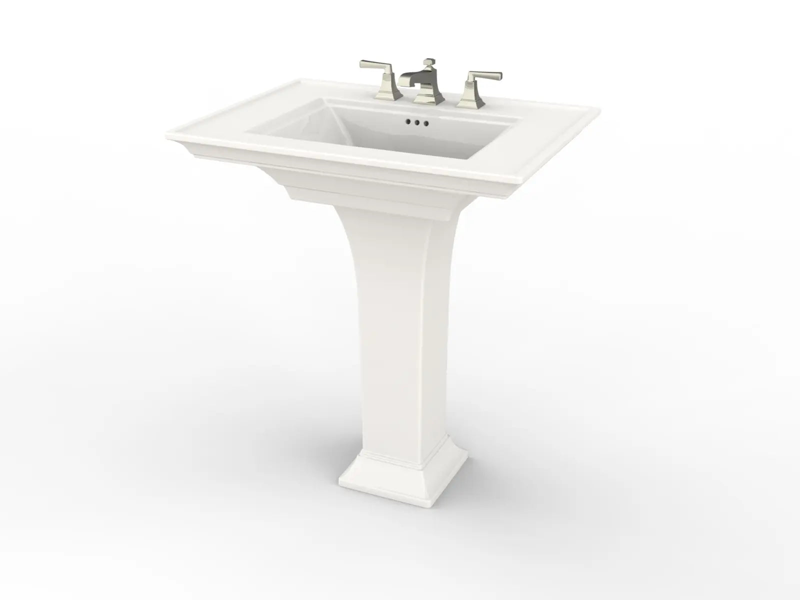 Town Square® S 8-Inch Widespread Pedestal Sink Top and Leg Combination // WHITE // 45086_0297800020_0_CDNwebp.webp