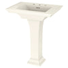 [0297800.020] Town Square® S 8-Inch Widespread Pedestal Sink Top and Leg Combination - White