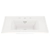 [0298008.020] Town Square® S Vanity Top with 8-Inch Widespread - White