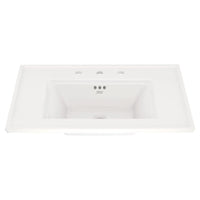 [0298008.020] Town Square® S Vanity Top with 8-Inch Widespread - White