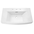 [0328008.020] Townsend® 8-Inch Widespread Pedestal Sink Top - White