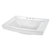 [0329004.020] Townsend® 24 x 18-Inch Above Counter Sink With 4-Inch Centerset - White