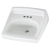 [0355027.020] Lucerne® Wall-Hung Sink for Exposed Bracket Support With 4-Inch Centerset - White
