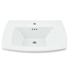 [0445001.020] Edgemere Center Hole Only Pedestal Sink Top - White