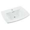 [0445001.020] Edgemere Center Hole Only Pedestal Sink Top - White