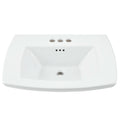 [0445004.020] Edgemere 4-Inch Centerset Pedestal Sink Top - White