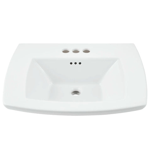 Edgemere 4-Inch Centerset Pedestal Sink Top
