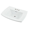 [0445004.020] Edgemere 4-Inch Centerset Pedestal Sink Top - White