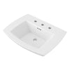 [0445008R.020] Edgemere Console Vanity Sink Top 8-in. Centers - White