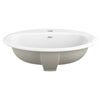 [0475247.020] Reliant® Oval Drop-In Sink, Single Hole - White
