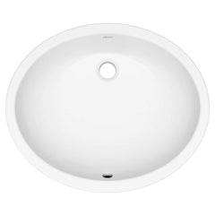 [0496200.020] Reliant® Oval Under Counter Bathroom Sink - White