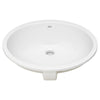 [0496200.020] Reliant® Oval Under Counter Bathroom Sink - White