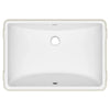 [0614200.020] Reliant® Rectangular Under Counter Bathroom Sink - White