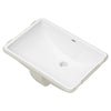 [0614200.020] Reliant® Rectangular Under Counter Bathroom Sink - White