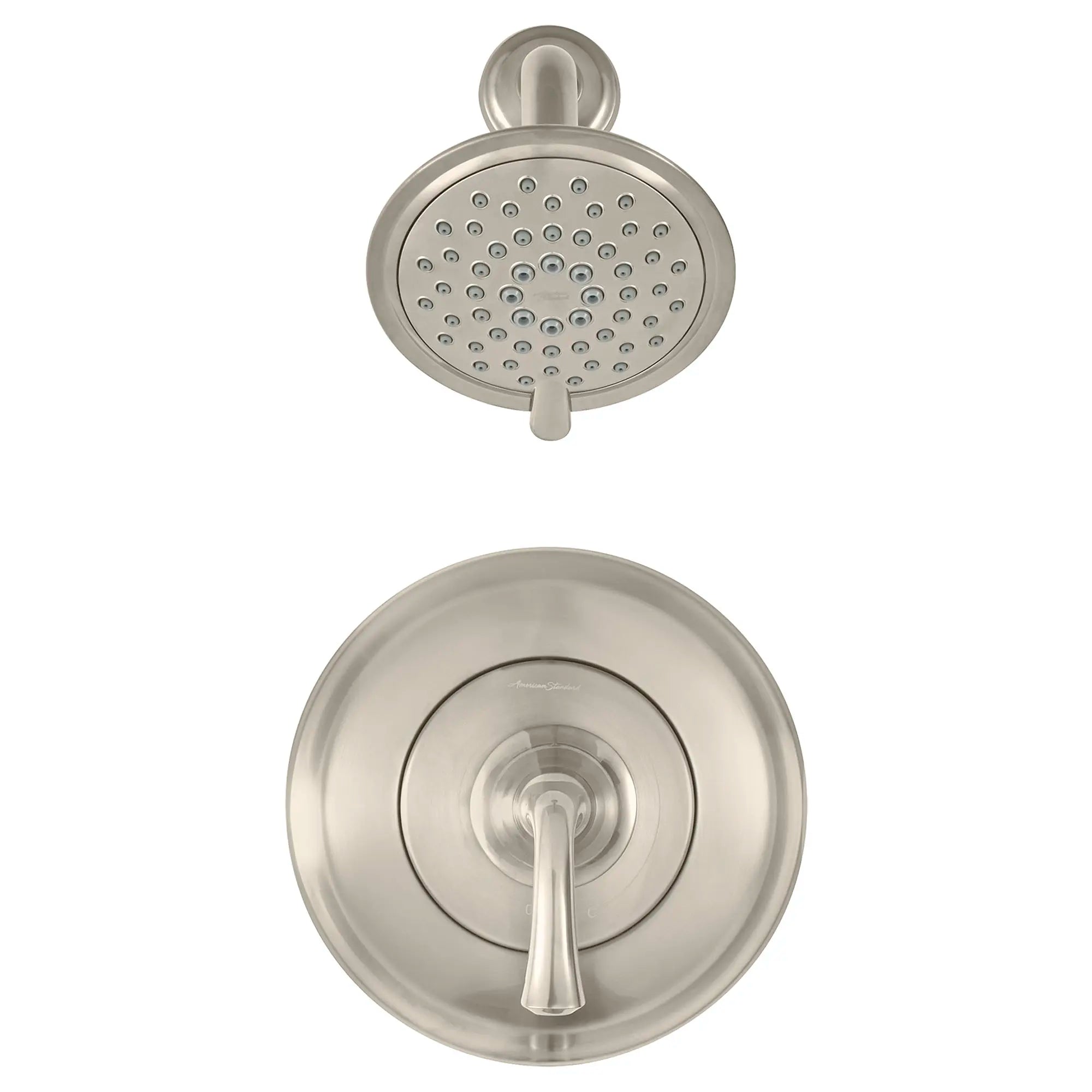 Patience® 1.8 gpm/6.6 L/min Shower Trim Kit With Water-Saving 3-Function Showerhead, Double Ceramic Pressure Balance Cartridge With Lever Handle // BRUSHED NICKEL // 46274_106507295_0_CDNwebp.webp