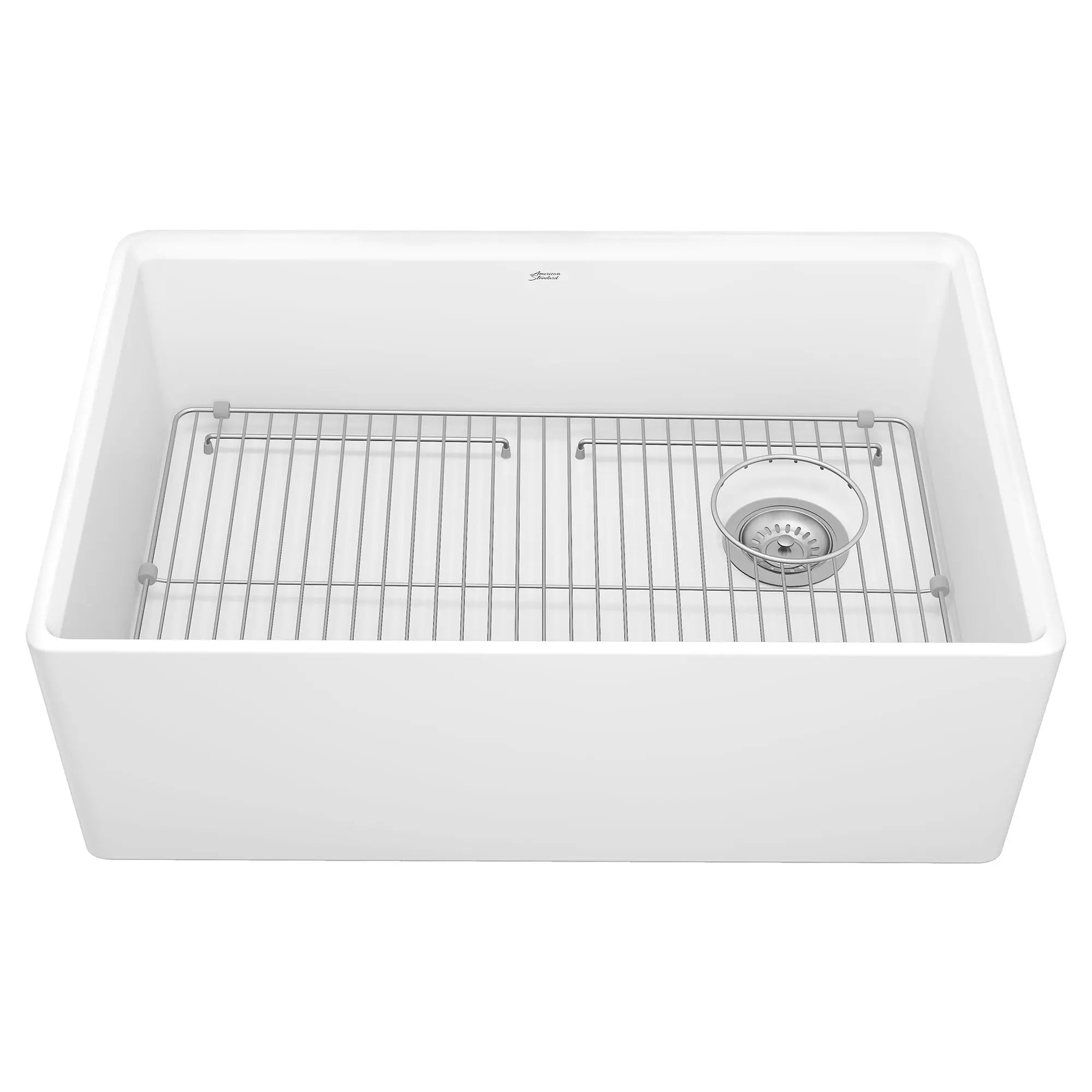 Avery® 30 x 20-Inch Fine Fireclay Undermount or Flush Mount Single Bowl Apron Front Kitchen Sink // ALABASTER WHITE // 46290_1180SB3020291_0_CDNwebp.webp
