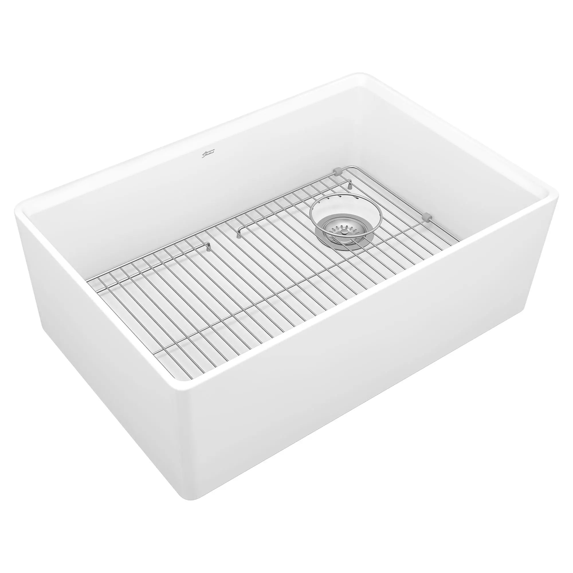 Avery® 30 x 20-Inch Fine Fireclay Undermount or Flush Mount Single Bowl Apron Front Kitchen Sink // ALABASTER WHITE // 46291_1180SB3020291_1_0_CDNwebp.webp