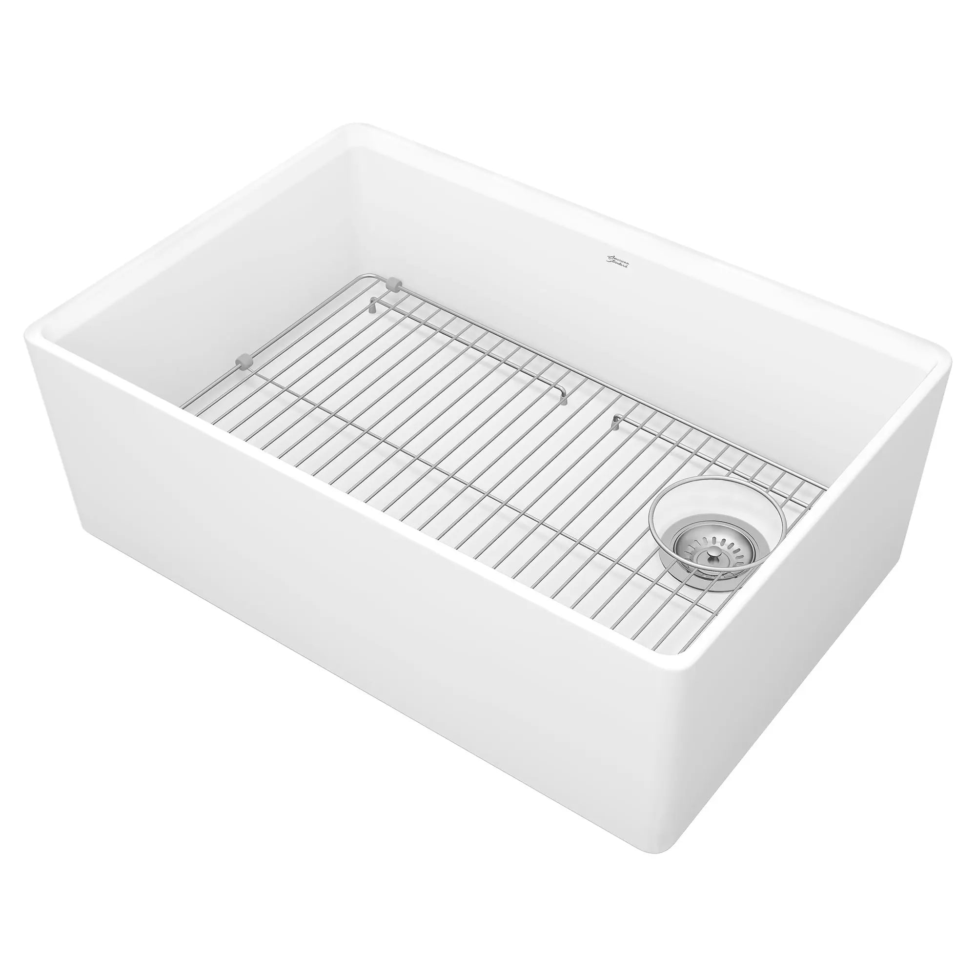 Avery® 30 x 20-Inch Fine Fireclay Undermount or Flush Mount Single Bowl Apron Front Kitchen Sink // ALABASTER WHITE // 46293_1180SB3020291_2_0_CDNwebp.webp