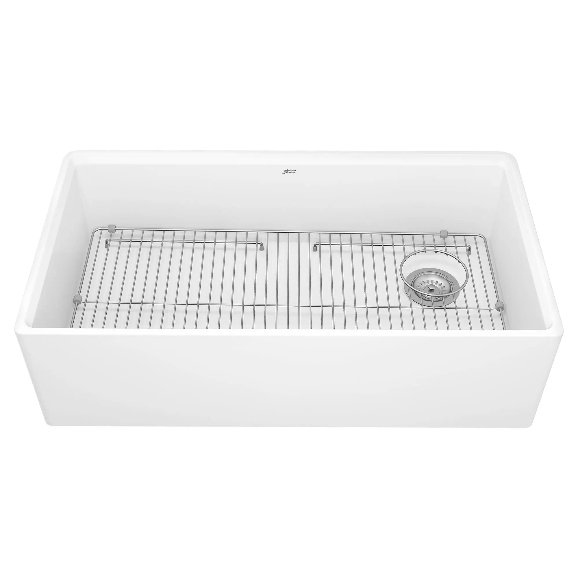 Avery® 36 x 20-Inch Fine Fireclay Undermount or Flush Mount Single Bowl Apron Front Kitchen Sink // ALABASTER WHITE // 46309_1180SB3620291_0_CDNwebp.webp