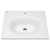 [1297001.020] Studio® S 24-Inch Vitreous China Vanity Sink Top Center Hole Only - White