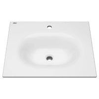 [1297001.020] Studio® S 24-Inch Vitreous China Vanity Sink Top Center Hole Only - White