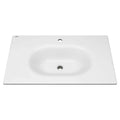 [1298001.020] Studio® S 33-Inch Vitreous China Vanity Sink Top Center Hole Only - White