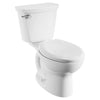 [215CA004.020] Cadet® PRO Two-Piece 1.6 gpf/6.0 Lpf Standard Height Elongated Toilet Less Seat - White