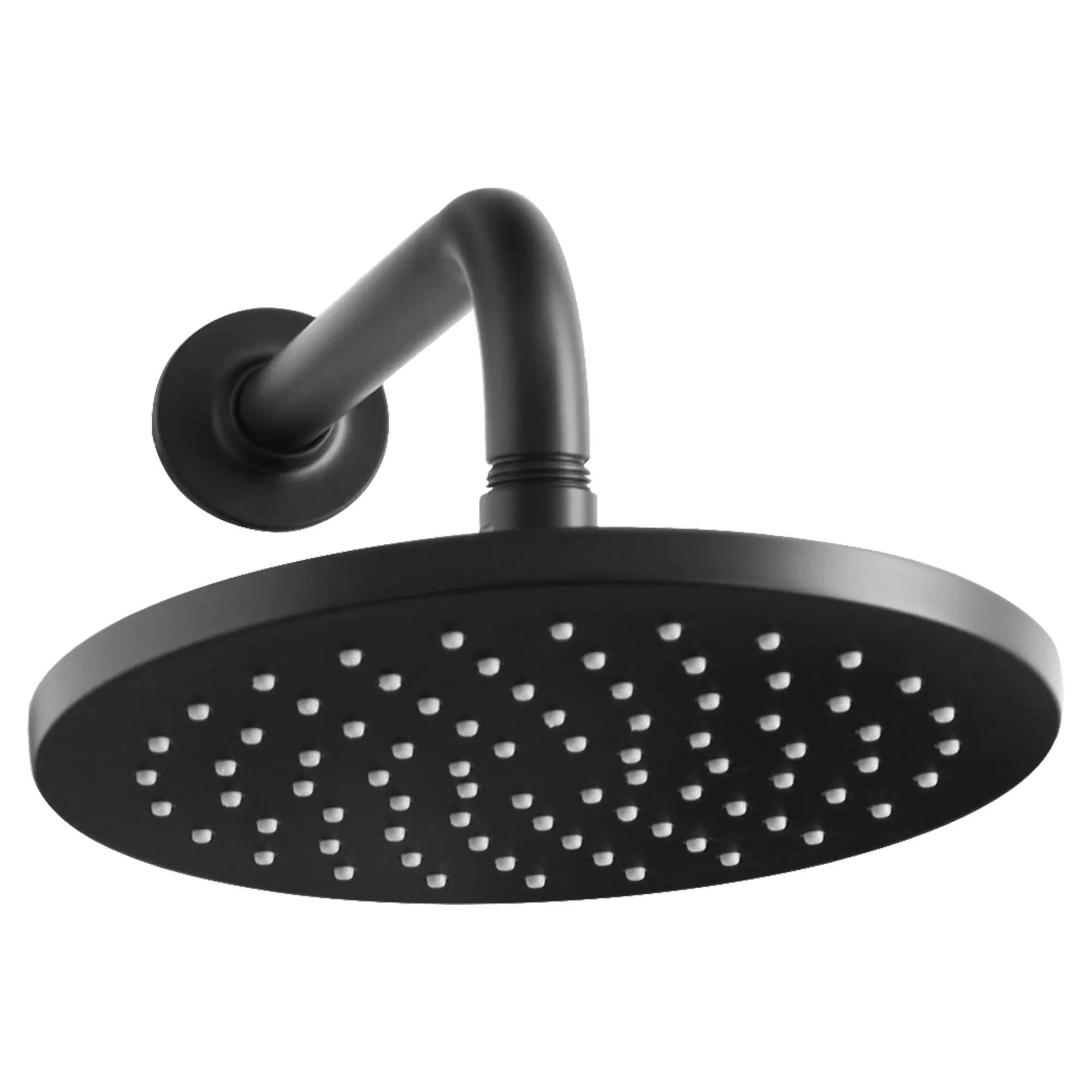 Studio® S 8-Inch 1.8 gpm/6.8 L/min Water-Saving Rain Showerhead // 1.8 GPM / MATTE BLACK // 47260_1660528243_1_0_CDNwebp.webp