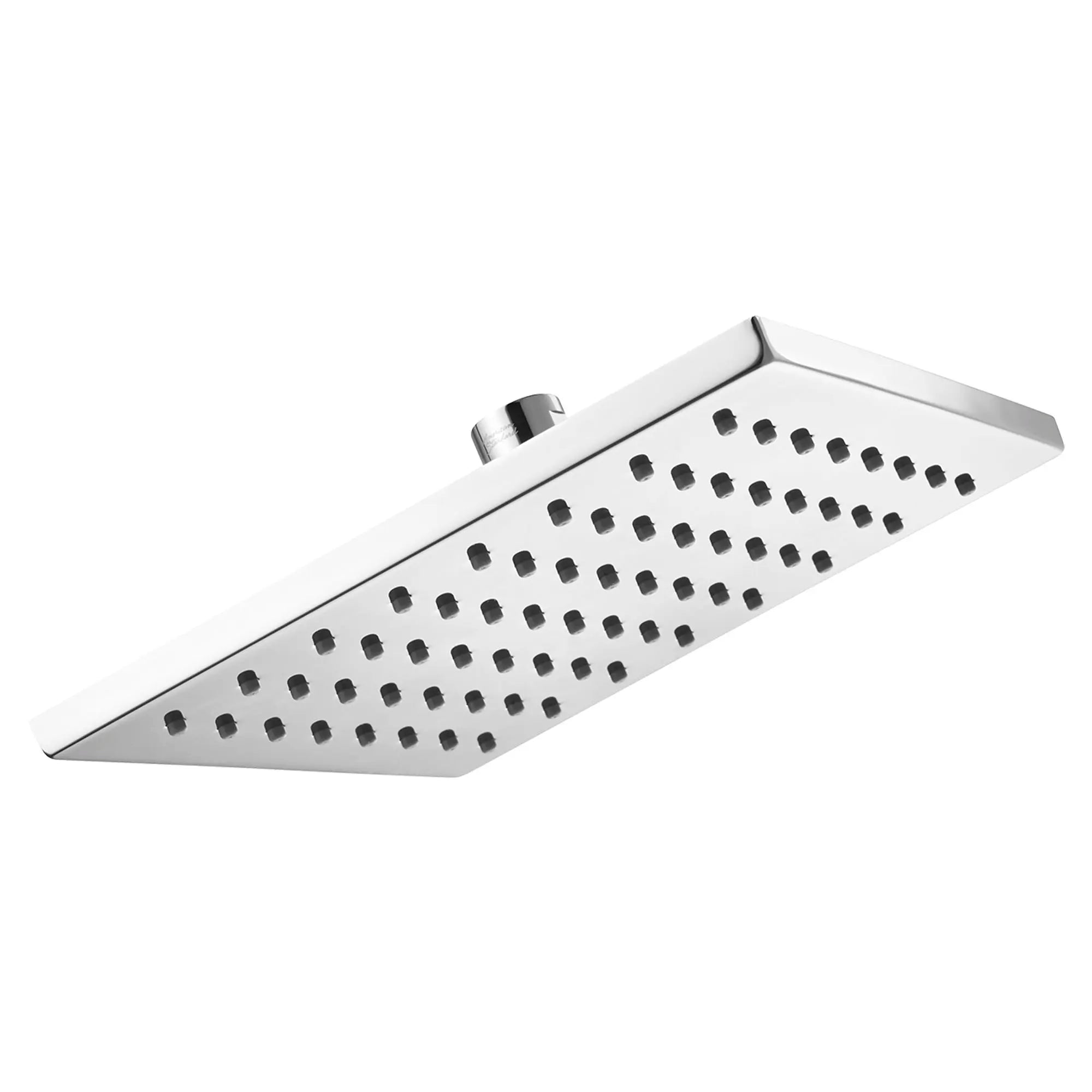 Square 8-Inch 1.8 gpm/6.8 L/min Water-Saving Rain Showerhead // POLISHED CHROME // 47463_1660788.002_Angle_0_CDNwebp_5adb937b-e9ec-47d8-9a54-6a21f03fca17.webp