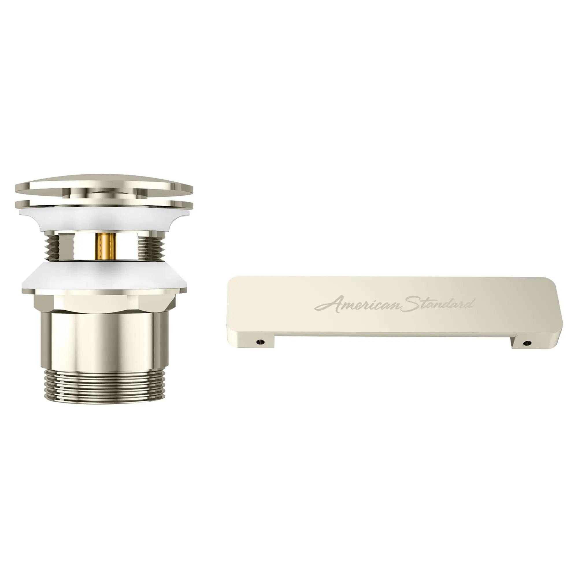 Freestanding Bathtub Overflow Cover and Drain Kit // POLISHED NICKEL // 47509_1680100013_0_CDNwebp.webp