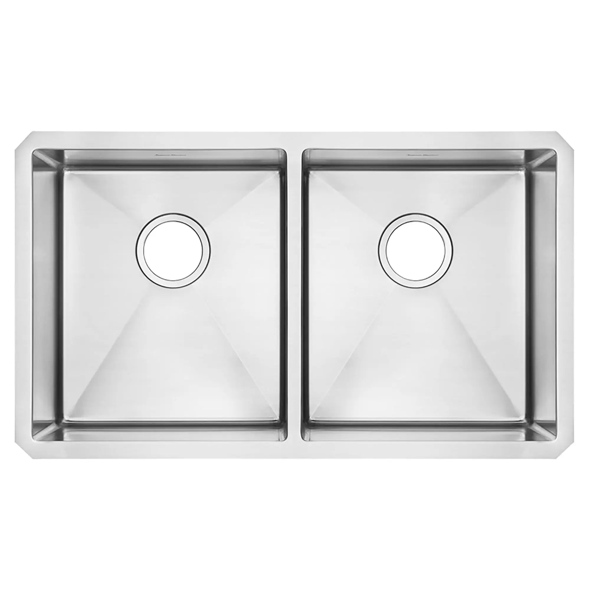[18DB.9291800.075] Pekoe® 29 x 18-Inch Stainless Steel Undermount Double Bowl Kitchen Sink - Stainless Steel